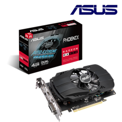 Asus PH-RX550-4G-EVO Graphic Card (AMD Radeon RX 550, 4GB GDDR5, PCI Express 3.0, 128-bit)