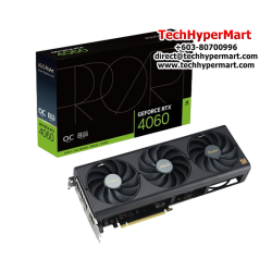 Asus PROART-RTX4060-O8G Graphic Card (NVIDIA GeForce RTX 4060, 8GB GDDR6, PCI Express 4.0, 128-bit)