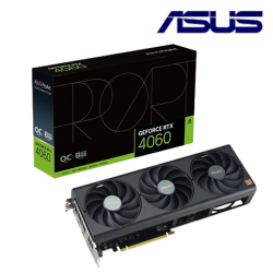 Asus PROART-RTX4060-O8G Graphic Card (NVIDIA GeForce RTX 4060, 8GB GDDR6, PCI Express 4.0, 128-bit)