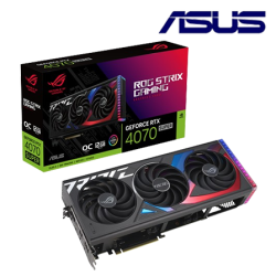 Asus ROG-STRIX-RTX4070S-O12G-GAMING Graphic Card (NVIDIA GeForce RTX 4070 SUPER, 12GB GDDR6X, PCI Express 4.0, 192-bit)