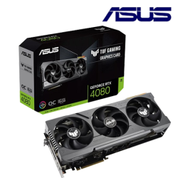 Asus TUF-RTX4080-O16G-GAMING Graphic Card (NVIDIA GeForce RTX 4080, 16GB GDDR6X, PCI Express 4.0, 256-bit)