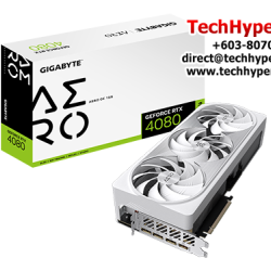 Gigabyte GV-N4080AERO OC-16GD Graphic Card (GeForce RTX 4080, 16GB GDDR6X, PCI-E 4.0, 256 bit)