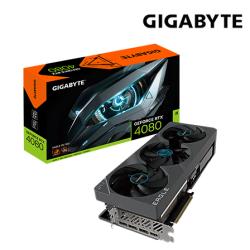 Gigabyte GV-N4080EAGLE OC-16GD Graphic Card (GeForce RTX 4080, 16GB GDDR6X, PCI-E 4.0, 256 bit)