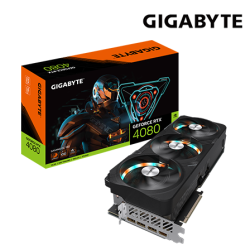 Gigabyte GV-N4080GAMING OC-16GD Graphic Card (GeForce RTX 4080, 16GB GDDR6X, PCI-E 4.0, 256 bit)