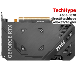 MSI RTX 4060 VENTUS 2X BLACK 8G OC Graphic Card (NVIDIA GeForce RTX 4060, GDDR6, PCI Express 4.0, 128-bit)