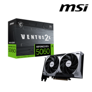 MSI RTX 5060 8G VENTUS 2X OC Graphic Card (NVIDIA GeForce RTX 5060, GDDR7, PCI Express 5 x16, 128-bit)