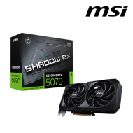 MSI RTX 5070 12G SHADOW 2X OC Graphic Card (NVIDIA GeForce RTX 5070, GDDR7, PCI Express 5, 192-bit)