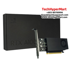 NVIDIA Quadro A1000 Graphics Card (8GB GDDR6, PCI Express 4.0 x 8, Up to 288 GB/s, 128-Bit)