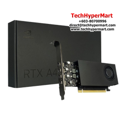 NVIDIA Quadro RTX A400 Graphics Card (4GB GDDR6, PCI Express 4.0 x 8, Up to 288 GB/s, 64-Bit)