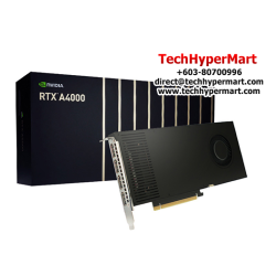 NVIDIA Quadro RTX A4000 Graphics Card (16GB GDDR6, PCI Express 4.0 x 16, Up to 448 GB/s, 256-Bit)