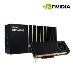 NVIDIA Quadro RTX A6000 Graphics Card (48GB GDDR6, PCI Express 4.0 x 16, Up to 288 GB/s, 384-Bit)