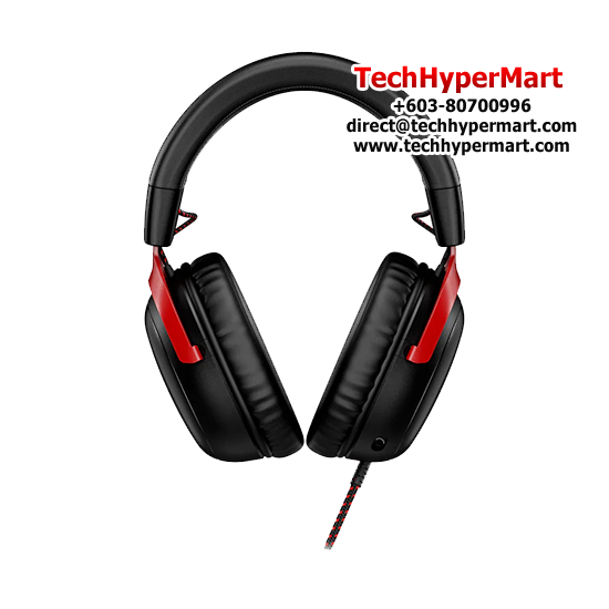 HyperX Cloud III Headset (727A8AA Black, 727A9AA Red, Dynamic 53mm, 10Hz–21Hz, Uni-directional, 16-Bit)