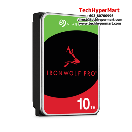 Seagate Ironwolf Pro 10TB Hub Drive (ST10000NT001, 10TB of Capacity, SATA 6Gb/s, 7200RPM, 256MB Cache)