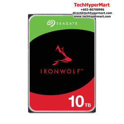 Seagate IronWolf 10TB NAS Hard Drive (ST10000VN000, SATA 6Gb/s, 5400RPM, 256MB Cache)