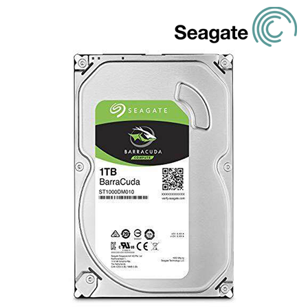 Seagate BarraCuda ST1000DM010 1TB 7200 RPM 64MB Cache SATA 6.0Gb/s 3.5 Hard  Drive Bare Drive 