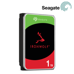 Seagate IronWolf 1TB NAS Hard Drive (ST1000VN008, SATA 6Gb/s, 5900RPM, 64MB Cache)