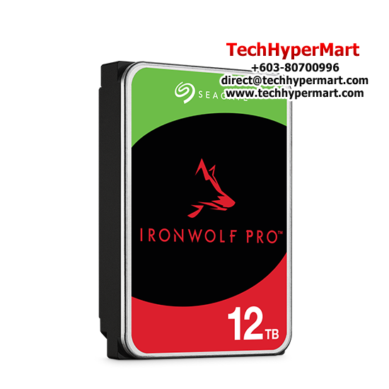 Seagate Ironwolf Pro 12TB Hub Drive (ST12000NT001, 12TB of Capacity, SATA 6Gb/s, 7200RPM, 256MB Cache)