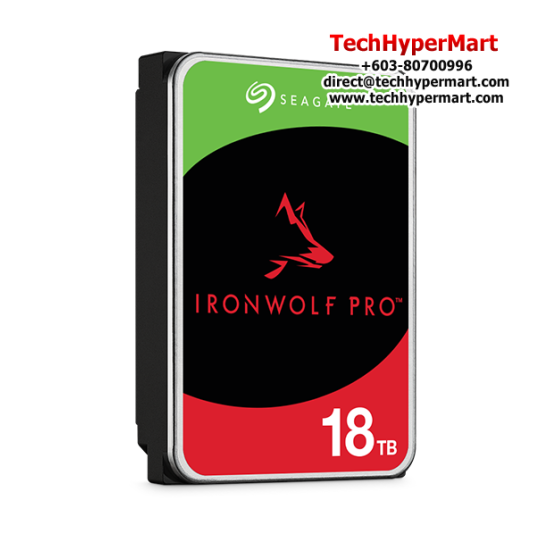 Seagate Ironwolf Pro 18TB Hub Drive (ST18000NT001, 18TB of Capacity, SATA 6Gb/s, 7200RPM, 256MB Cache)