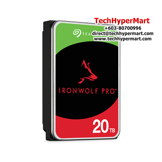 Seagate Ironwolf Pro 20TB Hub Drive (ST20000NT001, 20TB of Capacity, SATA 6Gb/s, 7200RPM, 256MB Cache)