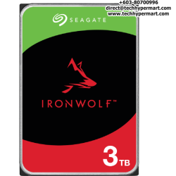 Seagate IronWolf 3TB NAS Hard Drive (ST3000VN006, SATA 6Gb/s, 5900RPM, 64MB Cache)