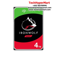 Seagate IronWolf 4TB NAS Hard Drive (ST4000VN006, SATA 6Gb/s, 5400RPM, 64MB Cache)