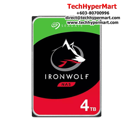 Seagate IronWolf 4TB NAS Hard Drive (ST4000VN006, SATA 6Gb/s, 5400RPM, 64MB Cache) Seagate IronWolf 4TB NAS Hard Drive (ST4000VN006, SATA 6Gb/s, 5400RPM, 64MB Cache)