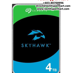 Seagate SkyHawk 4TB Surveillance Hard Drive (ST4000VX016, SATA 6Gb/s, 5900RPM, 256MB Cache)