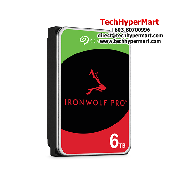 Seagate Ironwolf Pro 6TB Hub Drive (ST6000NT001, 6TB of Capacity, SATA 6Gb/s, 7200RPM, 256MB Cache)