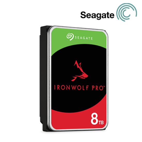 Seagate Ironwolf Pro 8TB Hub Drive (ST8000NT001, 8TB of Capacity, SATA 6Gb/s, 7200RPM, 256MB Cache)