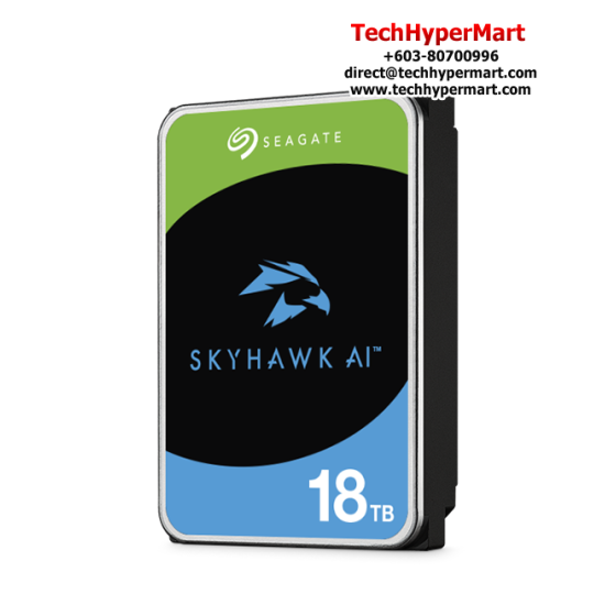 Seagate Skyhawk Al 18TB Hub Drive (ST18000VE002, SATA 6Gb/s, 7200RPM, 256MB Cache)