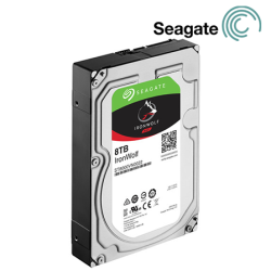 Seagate IronWolf 3.5" 8TB NAS Hard Drive (ST8000VN004, SATA 6Gb/s, 7200RPM, 256MB Cache)