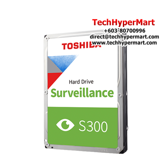 Toshiba S300 3.5" 2TB Surveillance Hard Drive (TSV-HDWT720UZSVA, 2TB Capacity, SATA 6 Gb/s, 128MB)