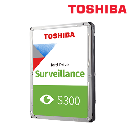 Toshiba S300 3.5" 2TB Surveillance Hard Drive (TSV-HDWT720UZSVA, 2TB Capacity, SATA 6 Gb/s, 128MB)