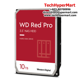 Western Digital Red WD102KFBX NAS 3.5" Hard Drives (10TB, SATA 6 Gb/s, 5400RPM, 256MB Cache)