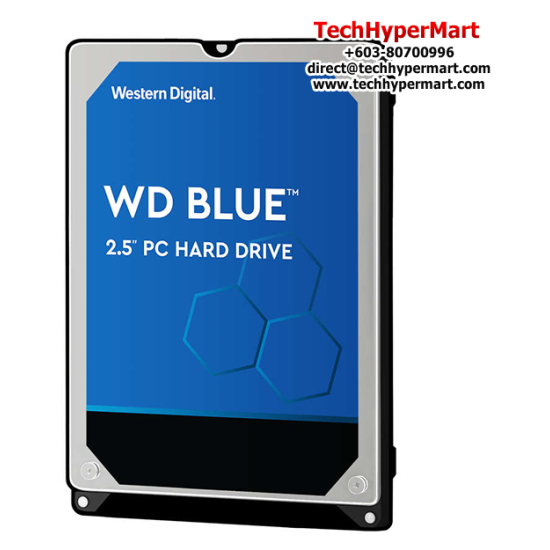 WD Blue 2.5" 1TB Notebook Hard Drive (WD10SPZX) (1TB Capacity, SATA 6 Gb/s, 5400 RPM)