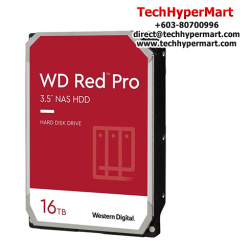 WD Red 16TB Nas Hard Drive (WD161KFGX) (16TB, SATA 6 Gb/s, 7200 RPM)