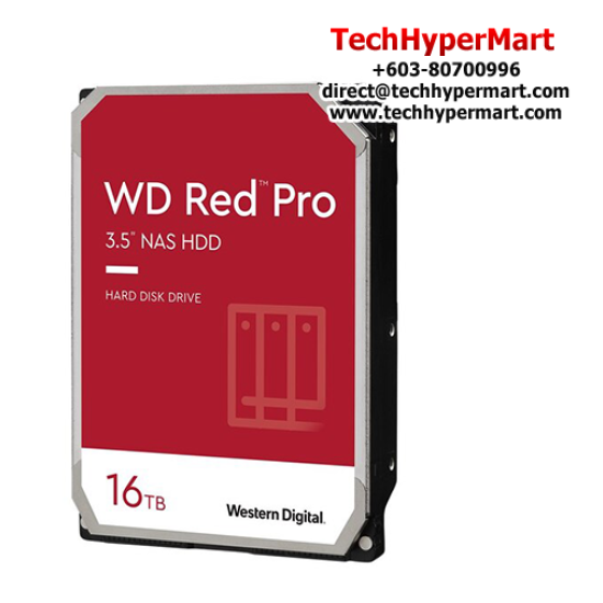 WD Red 16TB Nas Hard Drive (WD161KFGX) (16TB, SATA 6 Gb/s, 7200 RPM)