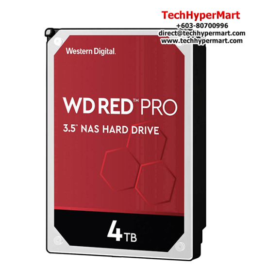 WD Red 3.5" 4TB NAS Hard Drive (WD4003FFBX, 4TB, SATA 6Gb/s, 7200RPM, 256MB Cache)