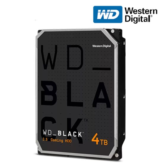 WD Black 3.5" 4TB Hard Drive (WD4003FZBX), 4TB Capacity, SATA 6 Gb/s, 7200 RPM, 256MB Cache)