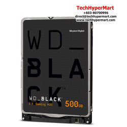 WD Black 2.5" 500GB Hard Drive (WD5000LPSX), 500GB Capacity, SATA 6 Gb/s, 7200 RPM)