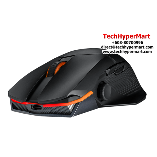 Asus ROG CHAKRAM X O P708 Gaming Mouse (11-button, 36000 dpi, Wireless, optical Sensor)