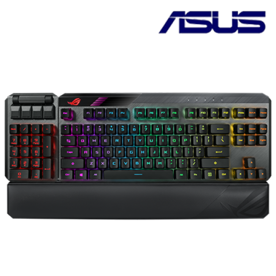 Asus ROG CLAYMORE II Gaming Keyboard (Wireless, Mechanical Switch, USB 2.0, All key programmable)