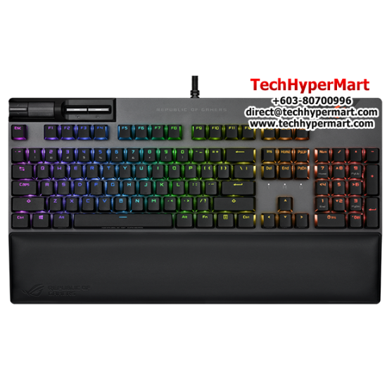 Asus Rog Strix Flare II Gaming Keyboard (Wired, Multi-colors, USB 2.0, All key programmable)