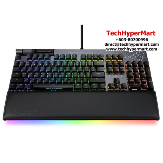 Asus ROG STRIX FLARE II ANI Gaming Keyboard (Wired, Anti-Ghosting, USB 2.0, All key programmable)