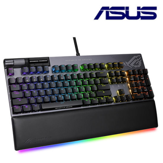 Asus ROG STRIX FLARE II ANI Gaming Keyboard (Wired, Anti-Ghosting, USB 2.0, All key programmable)