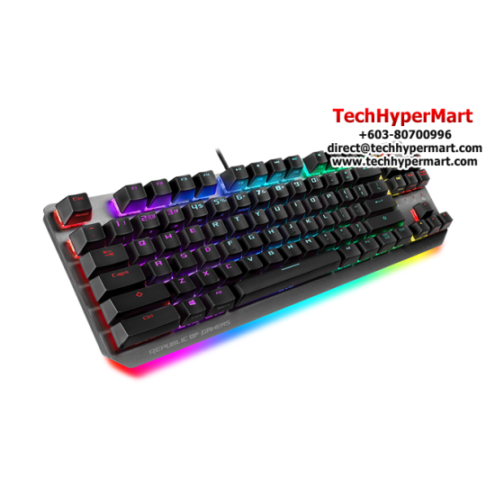 Asus ROG STRIX SCOPE NX TKL Gaming Keyboard (Wired, Multi-colors, USB 2.0, All key programmable)
