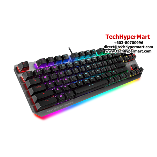 Asus ROG STRIX SCOPE NX TKL Gaming Keyboard (Wired, Multi-colors, USB 2.0, All key programmable)