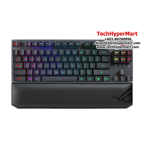 Asus ROG STRIX SCOPE RX TKL Gaming Keyboard (Wireless, Multi-colors, USB 2.0, All key programmable)