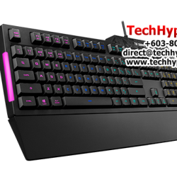  Asus TUF Gaming K3 Gaming Keyboard (Wired, Multi-colors, Swap key, 19 keys-rollover)