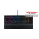Asus TUF Gaming K3 Gaming Keyboard (Wired, Multi-colors, Swap key, 19 keys-rollover)